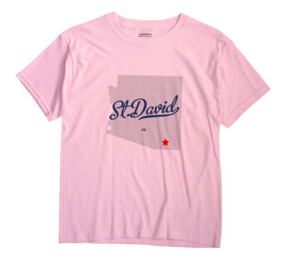 St.David Arizona AZ T-Shirt MAP