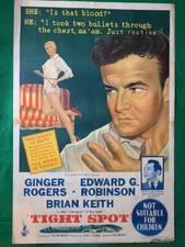 MOVIE POSTER ONE SHEET - AUSTRALIAN - TIGHT SPOT - 1955