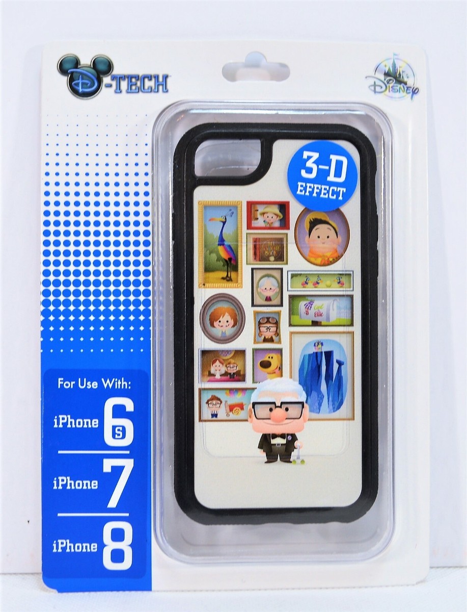 Disney Pixar Up Carl Ellie 3-D Effect Apple Iphone 6S/7/8 Cellphone Case  NEW