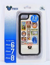 Disney Pixar Up Carl  Ellie 3-D Effect Apple Iphone 6S/7/8 Cellphone Case NEW