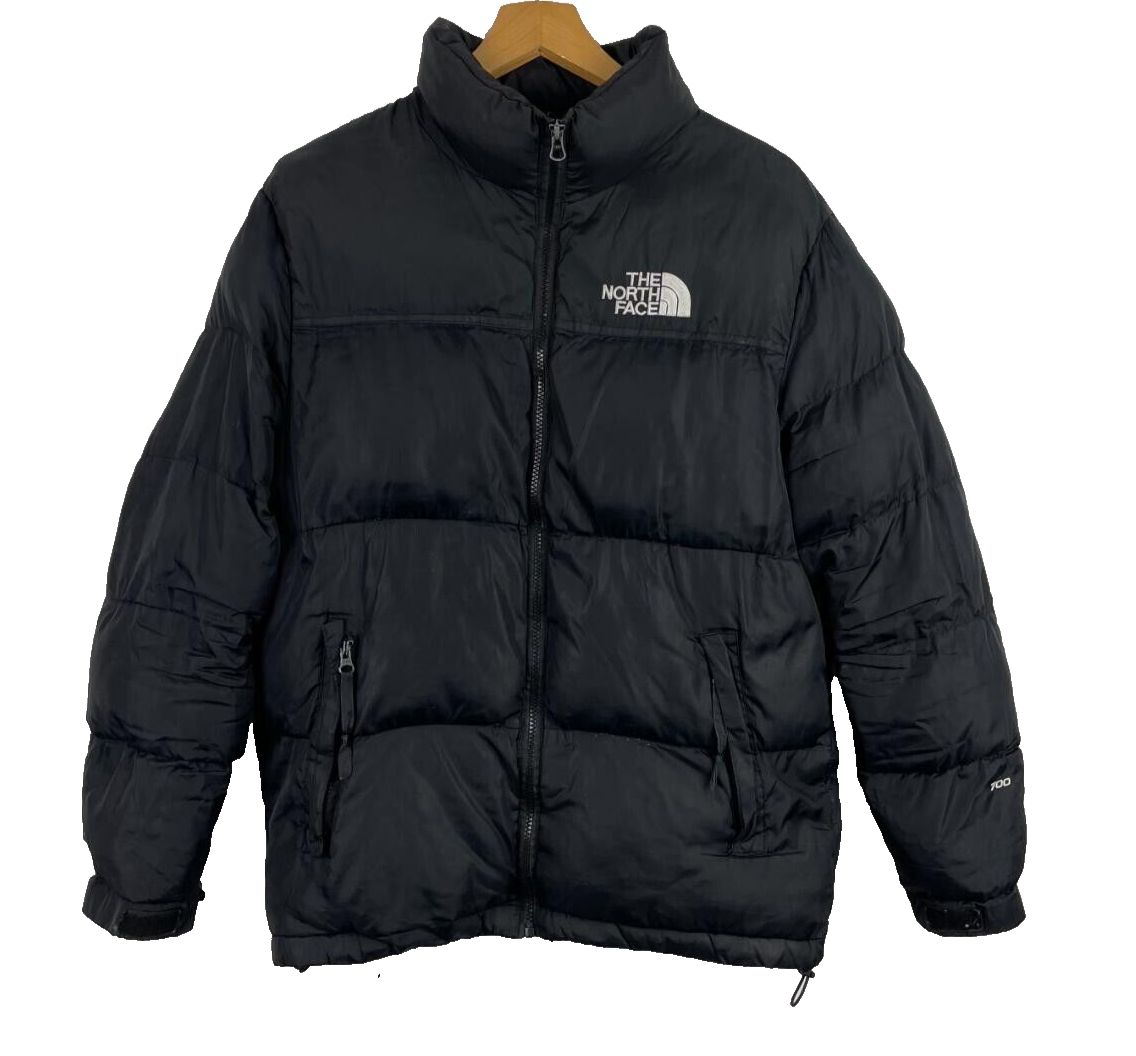 The North Face Black Nuptse 700 Down Puffer Jacket Coat Mens Size