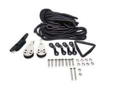 Kayak Canoe Boat Anchor Trolley Kit with Rope
