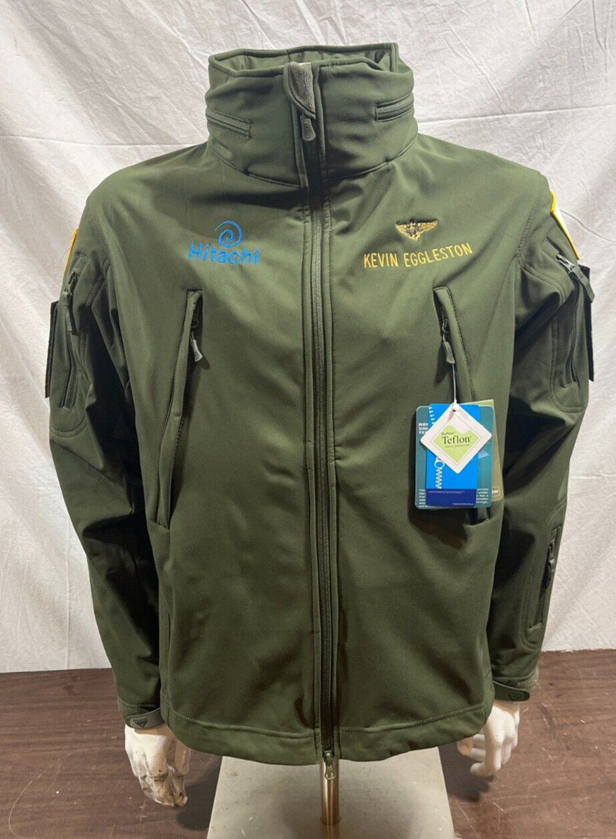 Condor Summit 602 Olive Green Softshell Jacket w/Patches Men's