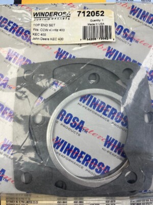 ccw 399 F/C Winderosa - 712052 - Top End Gasket Set KEC 400 NOS