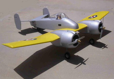 1/7 Maßstab Grumman XF5F-1 Skyrocket Plans & Schablonen 68ws