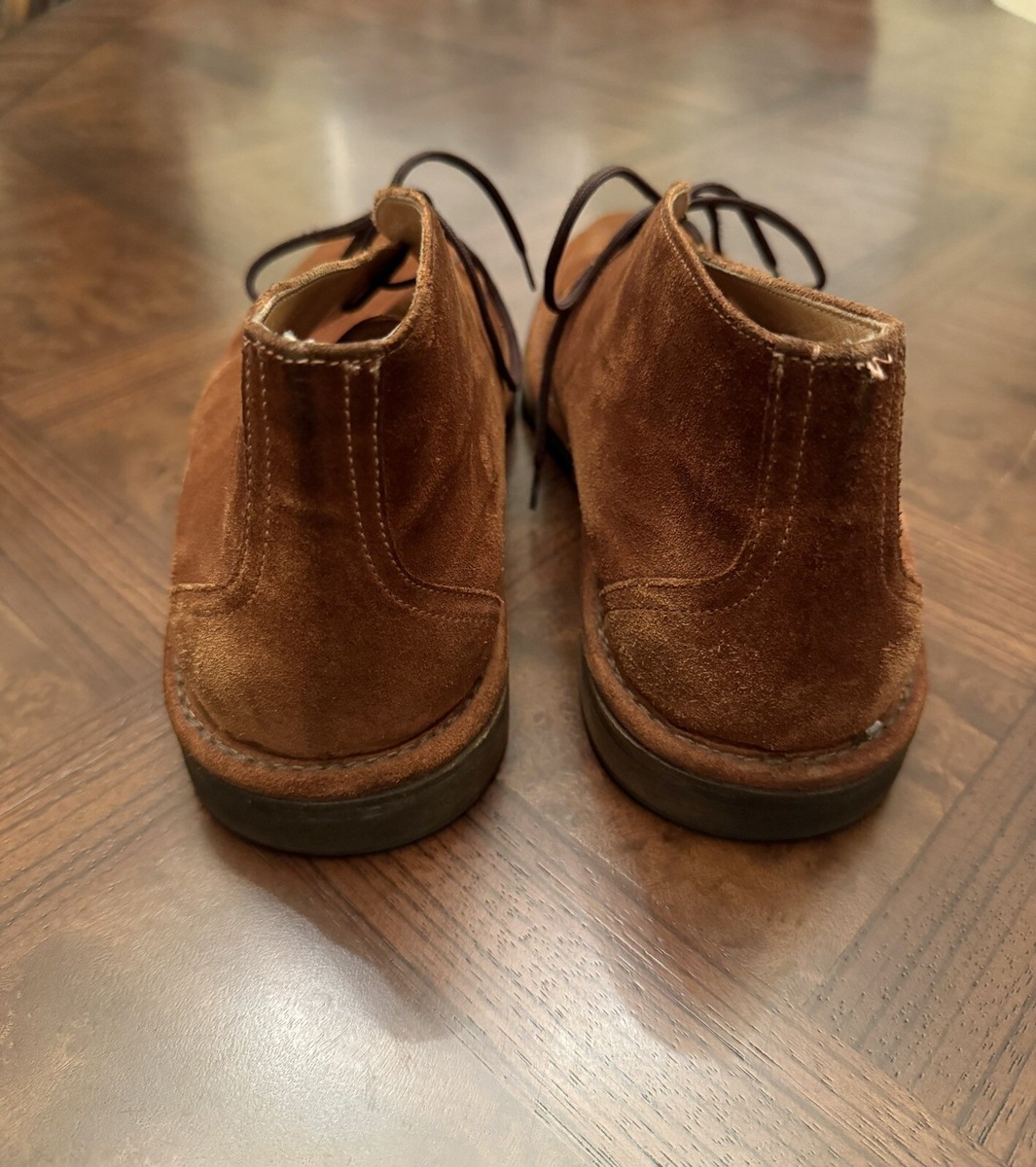 Coach Men\'s Brown Arnold Boot 10D (170) MENS COACH ARNOLD BROWN SUEDE ANKLE BOOTS *MISMATCH* ( SIZE  main image 3