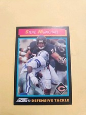 STEVE  MCMICHAEL 1992 SCORE  #344 BEARS DT HOF