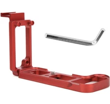 Dauerhaft Red Handle L Vertical Bracket Quick Release Plate Mirrorless Camera