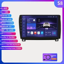 For Toyota Tundra 2007-2013 Android 14 Car GPS Radio Stereo Nav Carplay 8GB+128G