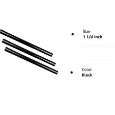 3PCS 1.25 Inch 32mm Vacuum Tubes Accessories Vacuum Extension Wands for Shop Vac