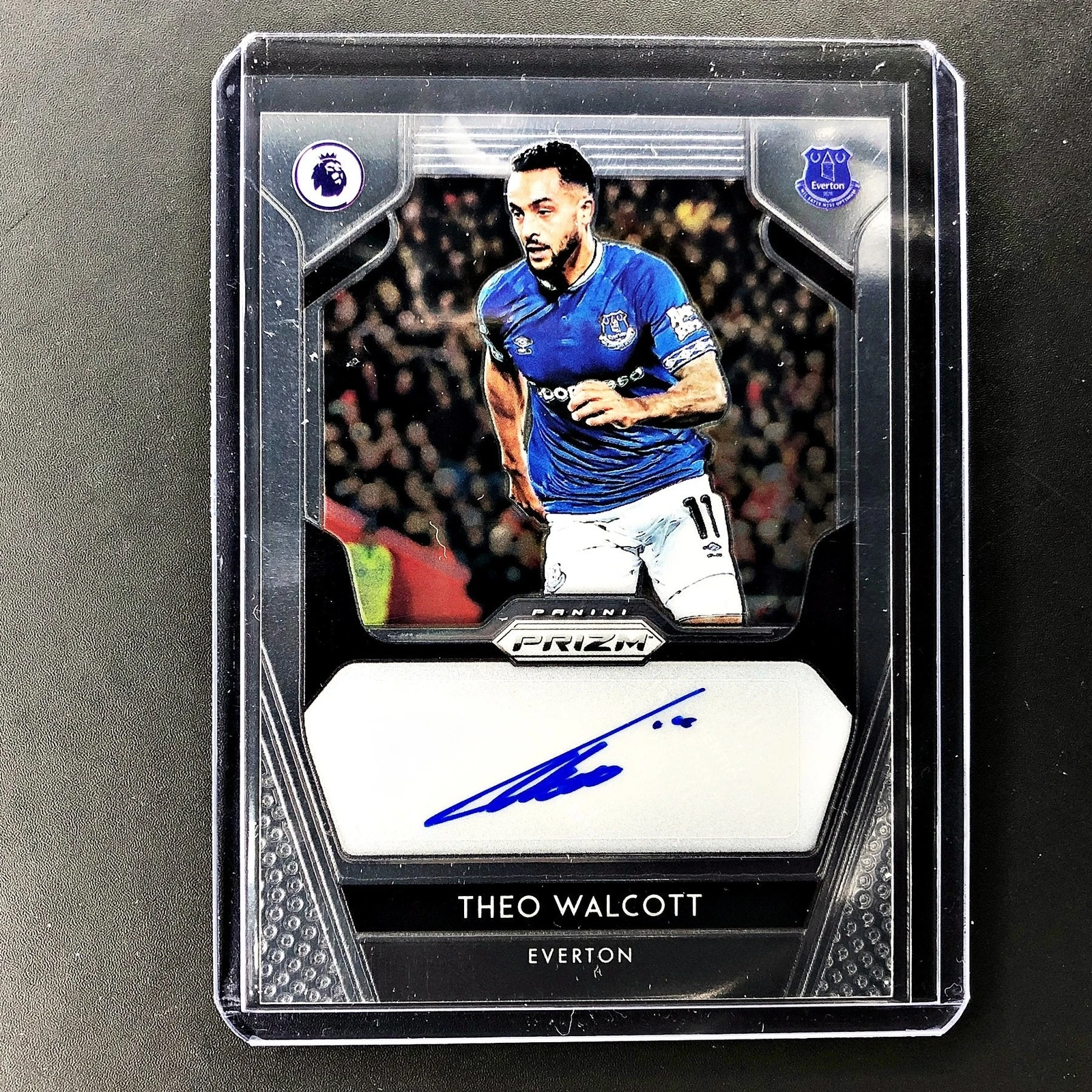 2019-20 Prizm Epl Soccer Theo Walcott Auto - B