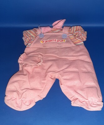 PUPPE VALENTINA KLEID 30 CM Vintage Doll Puppe Toy Spiel Spielzeug