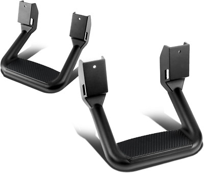 Auto Dynasty Universal Side Step for Pickups & Trucks, Aluminum, Black Coated, S