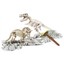 Clementoni 61245, Science & Play Archeofun T-REX Glow in The Dark Scientific Dinosaur Kit for Children, Ages 7+ : Clementoni