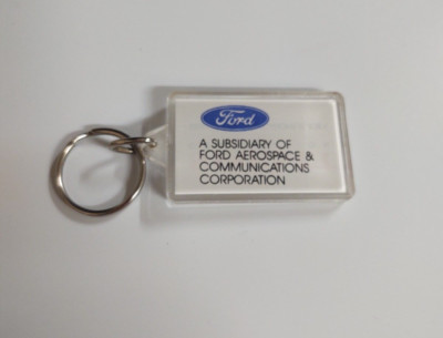 STARNET CORP.  FORD AEROSPACE COMMUNICATIONS  KEY RING KEY CHAIN 1980'S