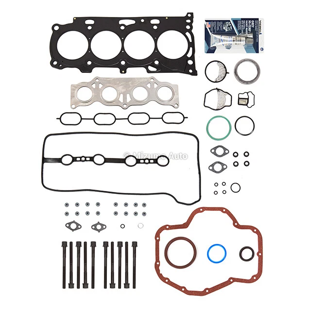 Full Gasket Set Head Bolts Fit 07-13 Toyota Camry RAV4 Scion tC Lexus 2.4 2AZFE - Image 2 of 4