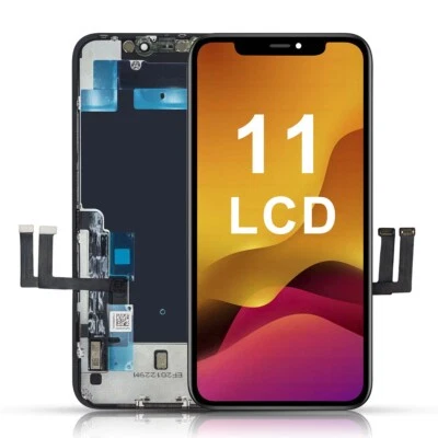 LMQ Ersatz Für iPhone 11 Display Retina HD 3DTouch Screen Bildschirm LCD Vormontiert