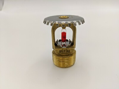 1 Pc Viking VK2001 Upright Fire Sprinkler Head 155Deg F 3/4''NPT Protection Equip
