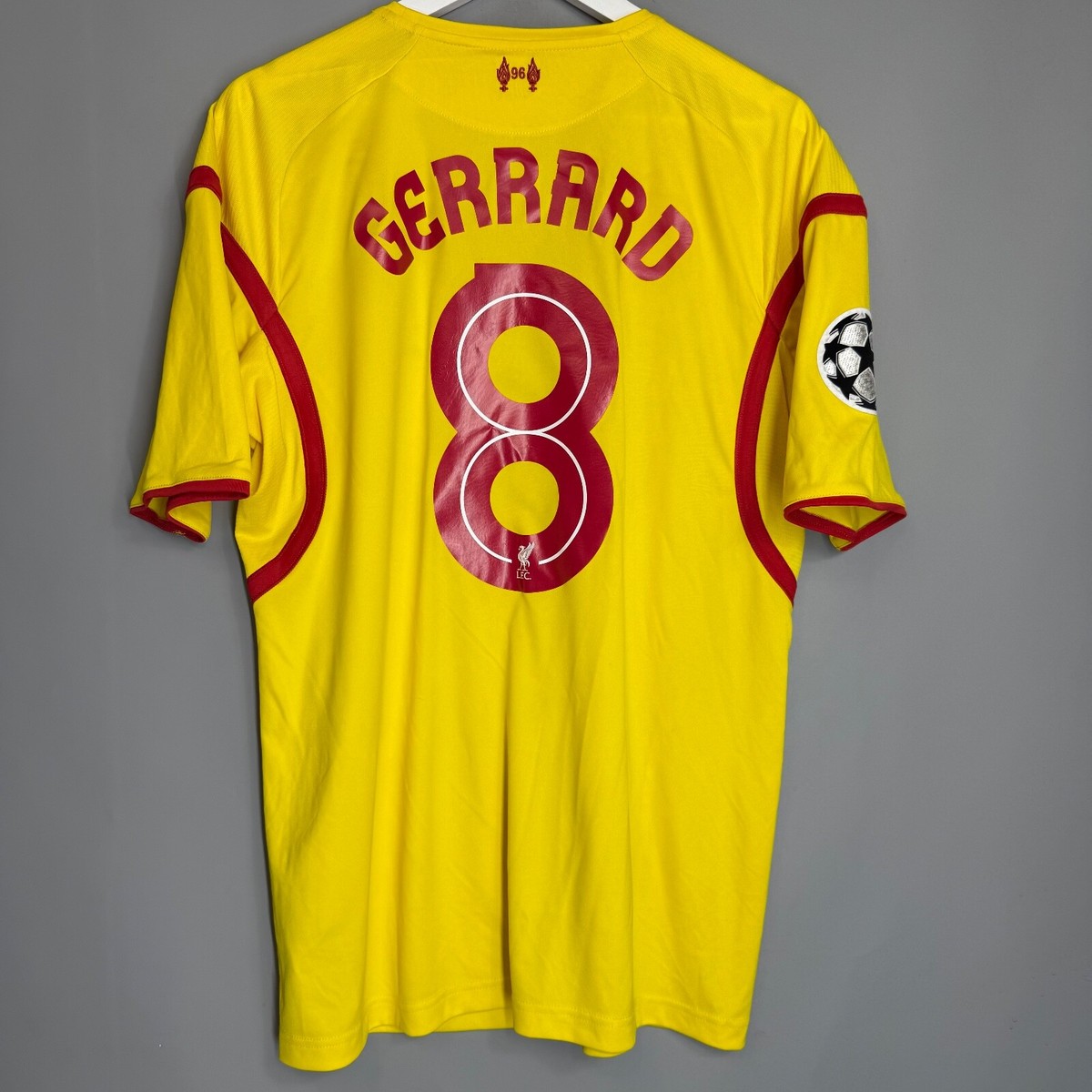 LIVERPOOL 2014/2015 AWAY FOOTBALL SHIRT SOCCER JERSEY LFC WARRIOR