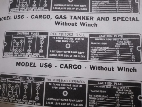 STUDEBAKER 1942/45 WW11 6x4,6x6 U1,2,4,5,6,7,8,9,10,11,12,13ENGINE INLET VALVES - Picture 19 of 24