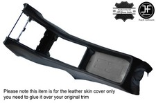 Schwarz Naht Mittelkonsole Leder Abdeckung F?r Mercedes Sl C107 R107 71-89