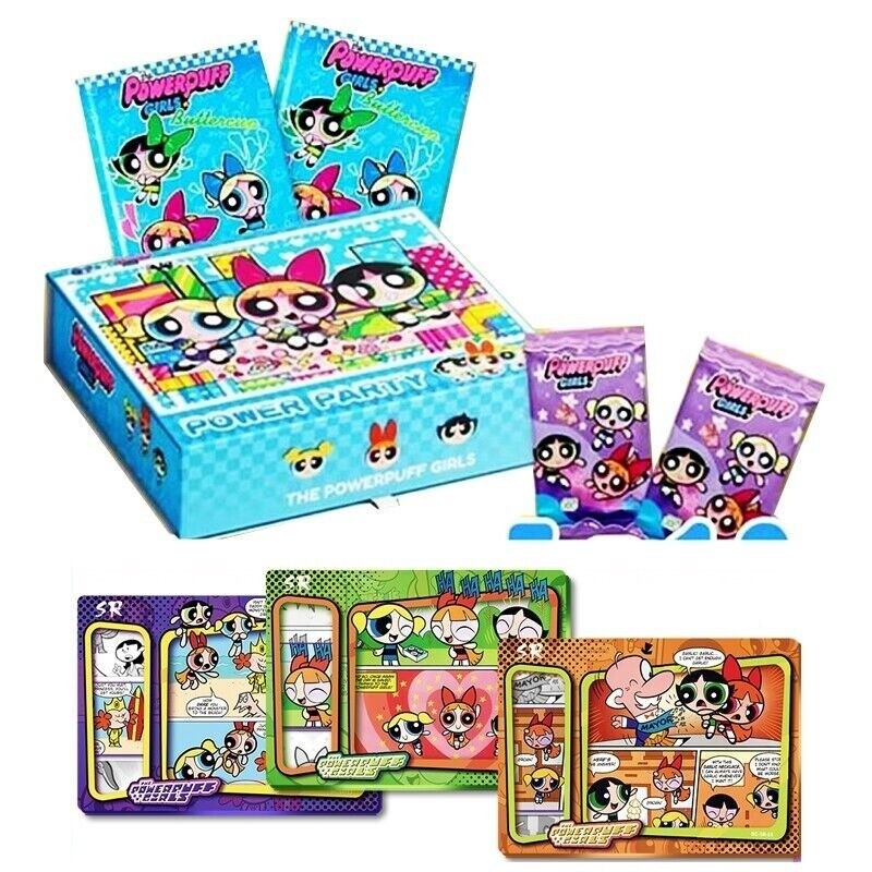 The Powerpuff Girls Cartoon Trading Cards Official Booster Box CCG