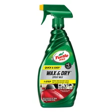 Turtle Wax QUICK & EASY WAX & DRY SPRAY WAX Shine & Protection REPELLING POLYMER
