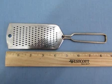 Vintage Grater/Zester Foley Stainless Steel Hand Held Fine