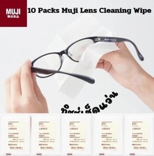 10 Packs MUJI Lens Cleaning Wipe for Glasses Spectacles Computer Phone Screens