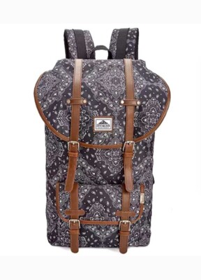 Steve Madden Black and Brown Backpack 41QX5XETo8L_1024x1024.jpg?v=  main image 2