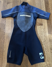 Sea-Doo Stallion Wetsuit XL SD9109 Men's Neoprene BRP Water Escape Shorty Blue