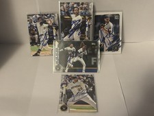 Topps MLB Milwaukee Brewers IPA Autographed 5 Card Lot Ryan Braun Lindblom