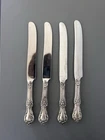 International Sterling handle Set of 4 Dinner Knives 9"