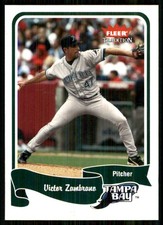Victor Zambrano 2004 Fleer Tradition #63 Devil Rays MLB READ FREE SHIPPING