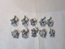 Empire Halfling Bowmen X 10 Raro Oop Metal Fantasy Completo 4° Ed Mordhiem