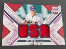 2019 Elite Extra Edition BRYSON BRIGMAN USA National Team Materials Purple /25