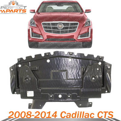 Front Engine Splash Shield Under Cover Air Deflector For 2008-2014 Cadillac CTS