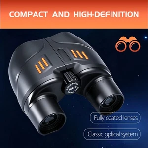 Neuf 8x25 Jumelles compactes HD BAK4 FMC Lentille portable pour observer les oiseaux