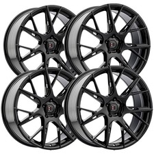 Set Of 4 Defy D06 19x8.5 5x4.5 35mm Gloss Black Wheels Rims 19 Inch