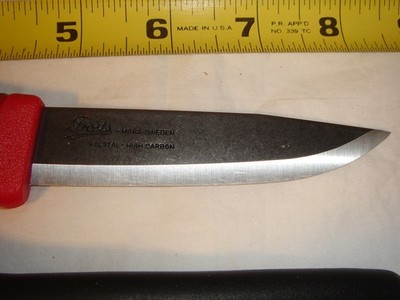 Frosts Mora Sweden Kolstal High Carbon Companion Fixed Blade Knife