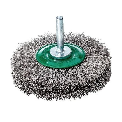 Lessmann Rundbürste D.50mm Drahtstärke 0,3mm VA 11mm 15000min-¹