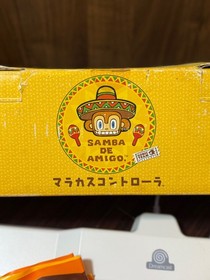  Sega Dreamcast Samba de Amigo Maracas Controller Set No Game Untested With Box 