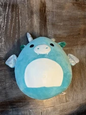 Squishmallows Arvill The Dragon 8 inch Stuffed Plush Toy - Blue