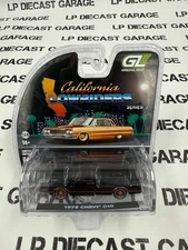 GREENLIGHT 1972 Chevy C10 Black Gold 1:64 Diecast California Lowriders