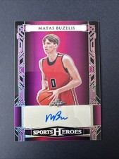 2024 Leaf Sports Heroes Auto Matas Buzelis /15
