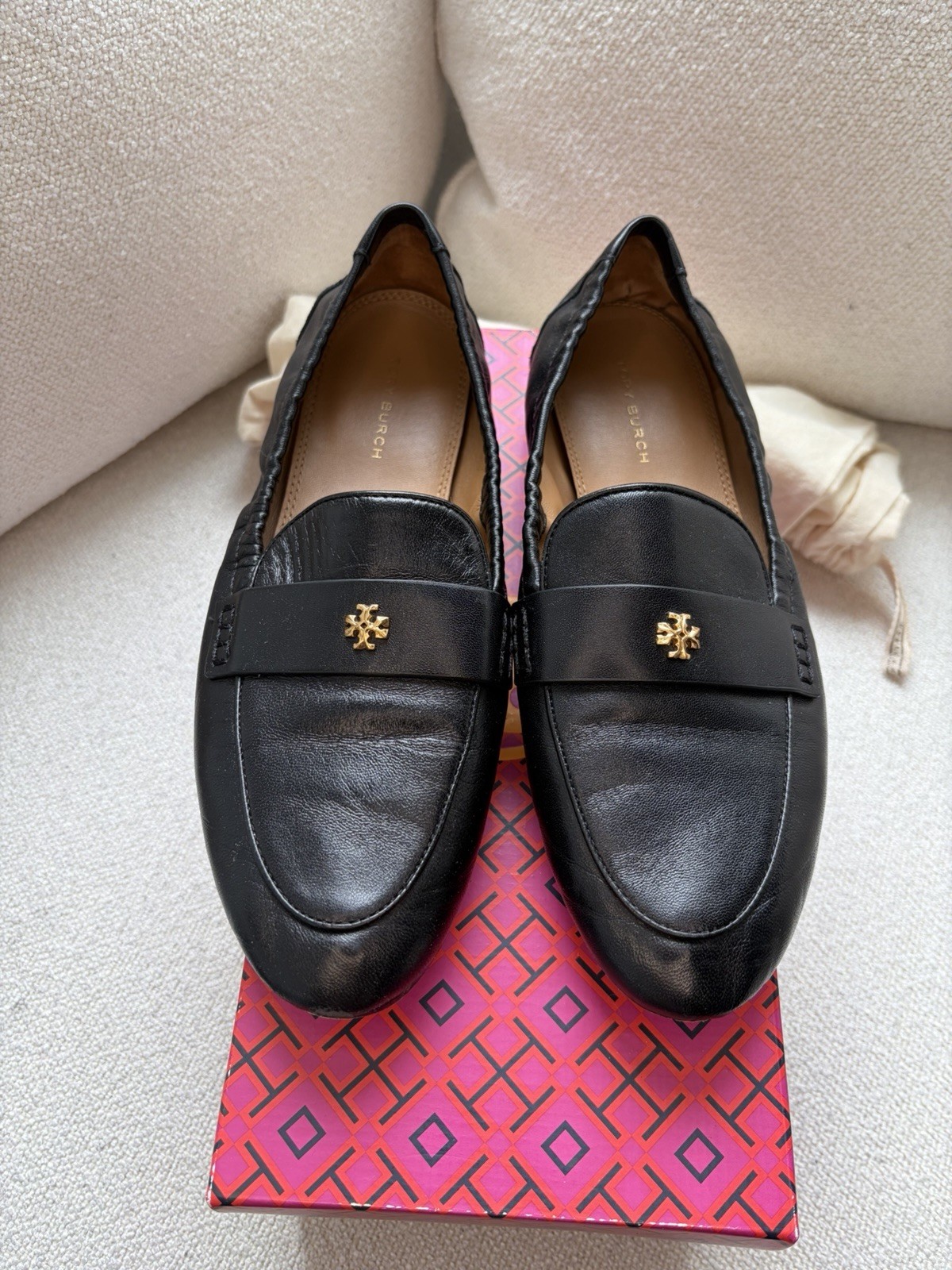 Tory Burch Women's  Leather Slip-On Loafers Size 7
