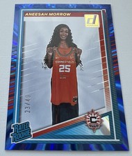 Aneesah Morrow 2025 Donruss WNBA Rated Rookie Blue Laser 23/49 RC #99