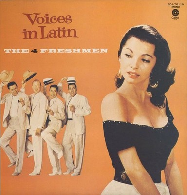 The 4 Freshmen* - Voices In Latin (LP, Mono, RE) (Near Mint (NM or M-))