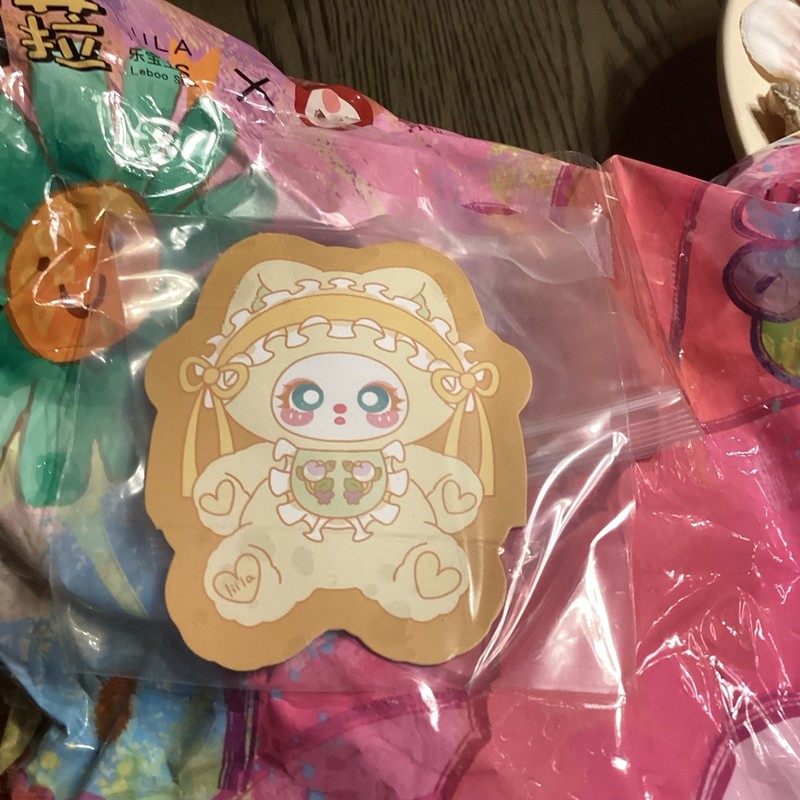 Liila Tea Time with My Girl 600% Plush Open Rare Confirmed LILY ZHUA TANG - NEW!
