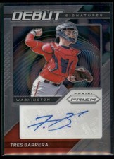2021 Panini Prizm Tres Barrera Debut Signatures #DS-TB Washington Nationals